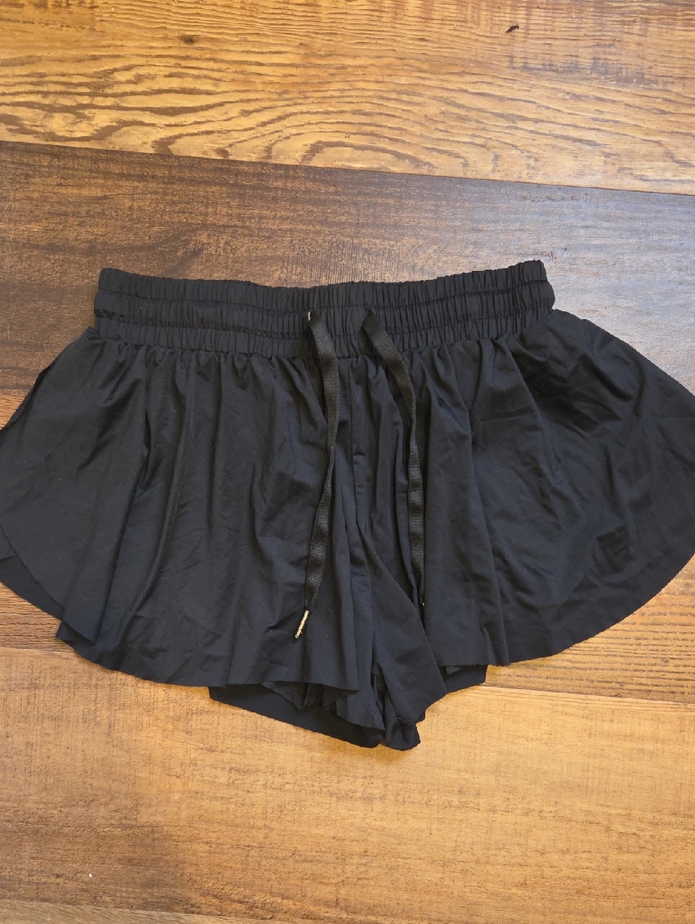 Liberty Pro Youth XL Black Butterfly Athletic Drawstring Shorts